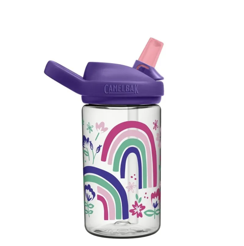 Camelbak Eddy+ Kids Bottle 400ml Rainbow Floral-2
